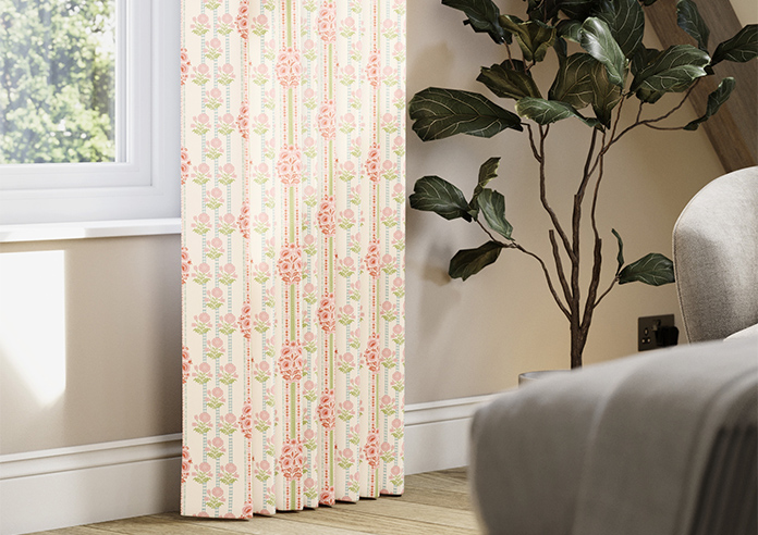 Petal & Block Jaipur Stripe, Dhara - Made to Measure Curtains - Image 5